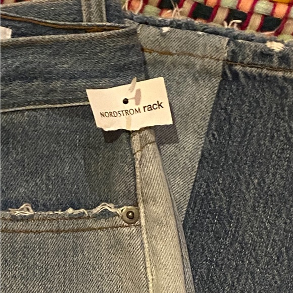 Frame Le Garçon Mid Rise Straight Fit Distressed Unmatched Jeans in size 26 NWT - Picture 12 of 16